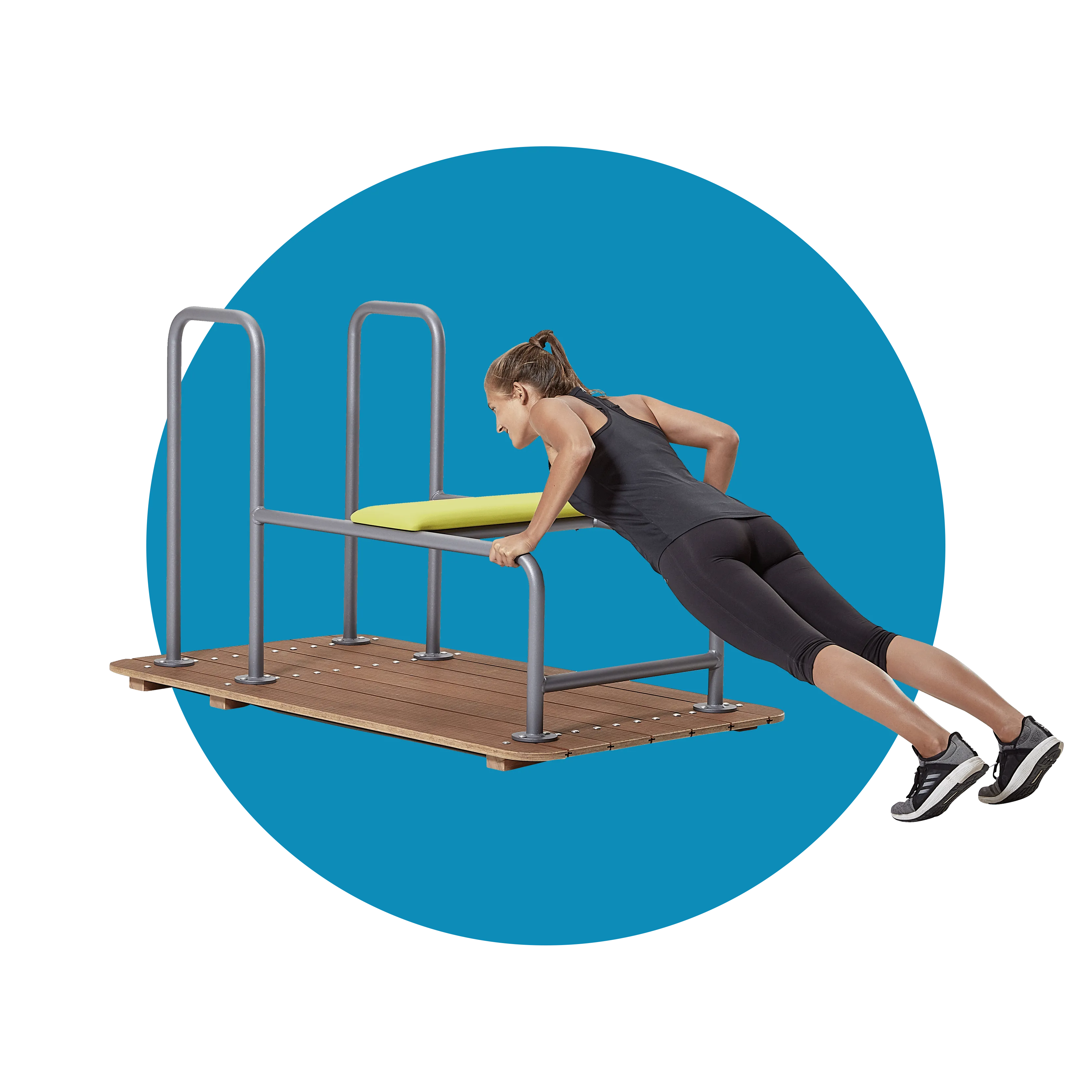 Multi-Trainer Outdoor Campus - Stație completă de fitness exterior